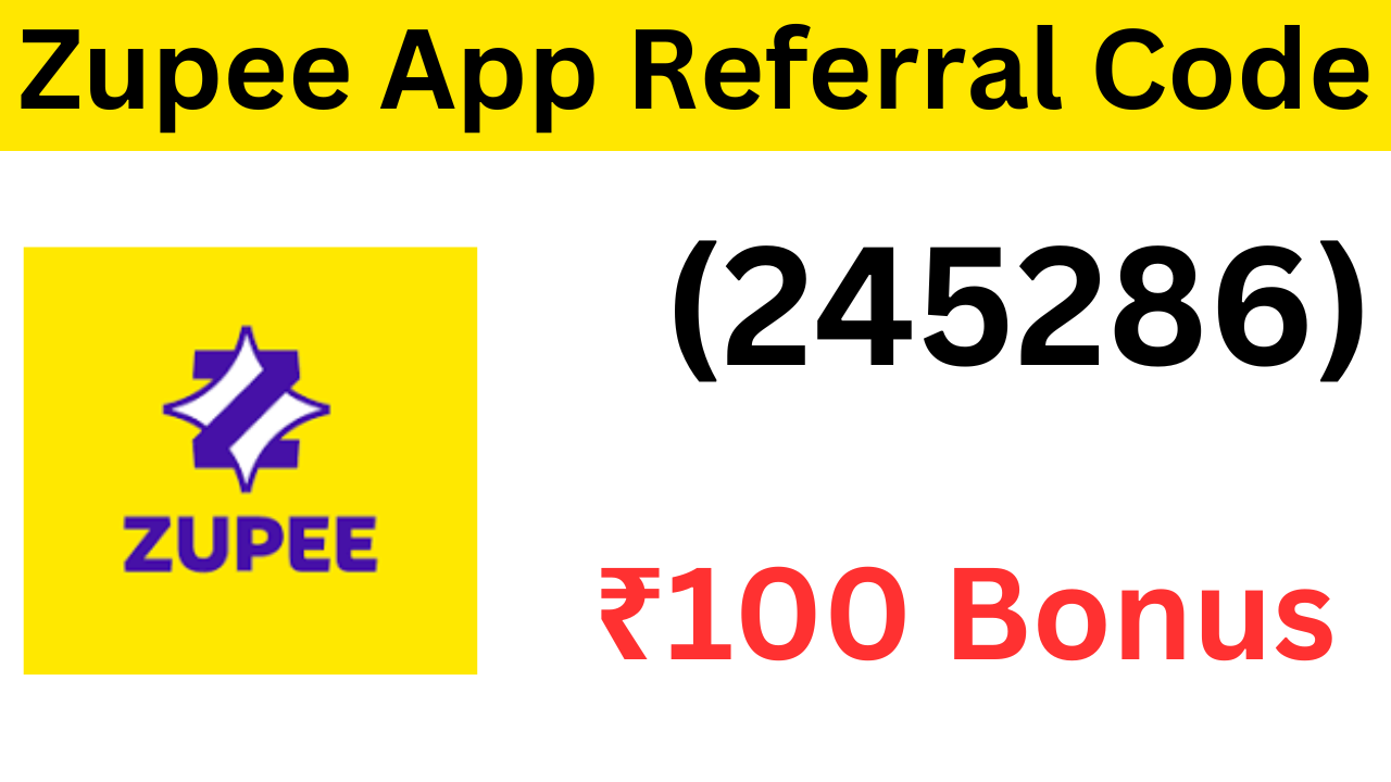 Zupee App Referral Code (245286) ₹100 Signup Bonus!